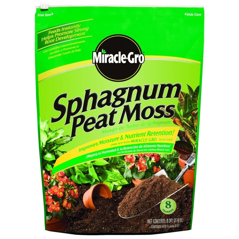 Miracle-Gro Sphagnum Peat Moss 75278300 - The Home Depot