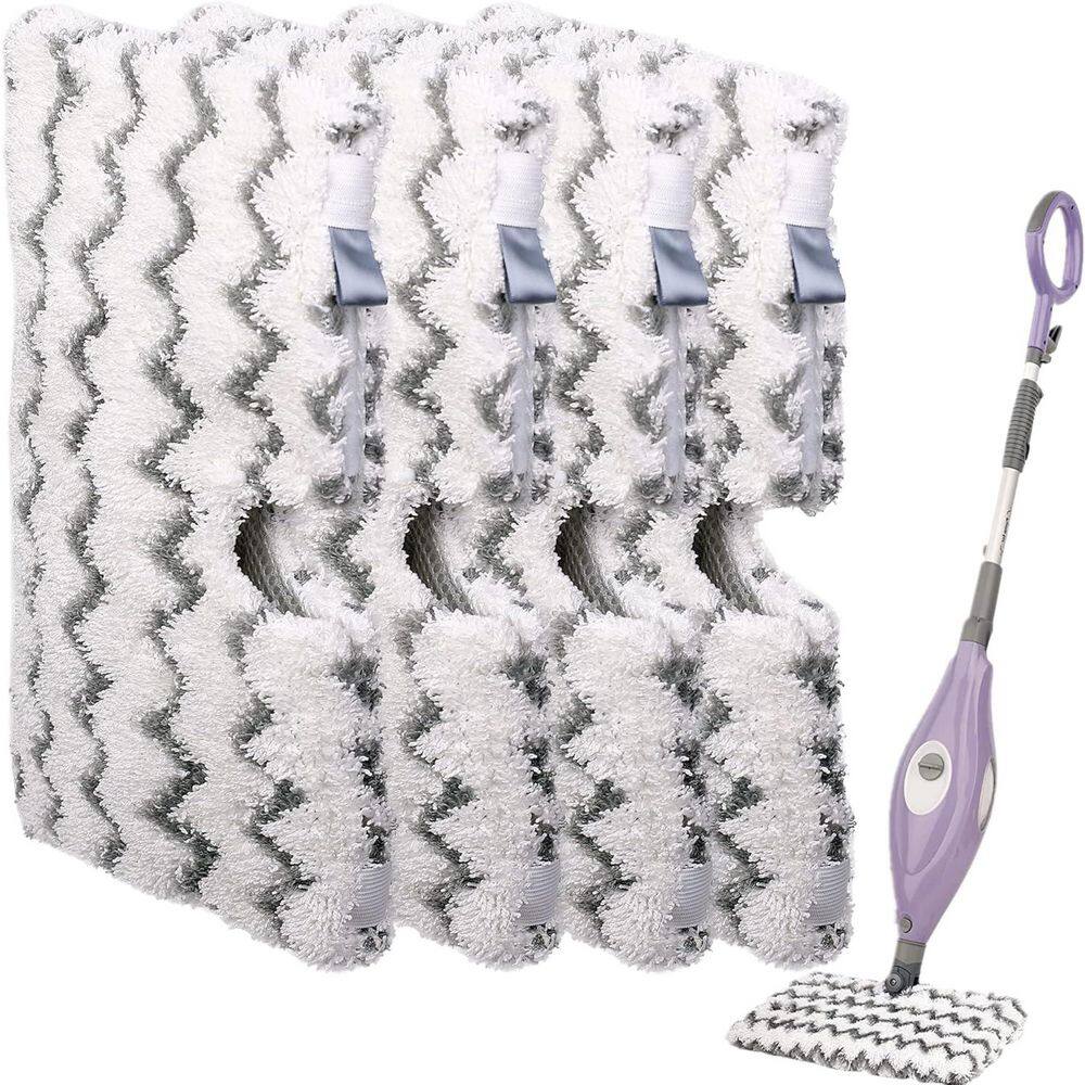 Commercial Cordless Steam Mop Replacement Pad for Hard Floors in White with Machine Washable Soft Microfiber Scrub price history on PriceWatchPro