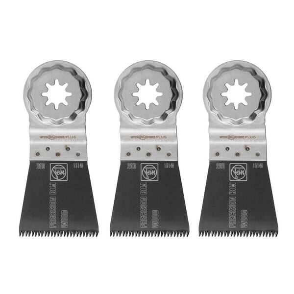 FEIN 1-3/4 in. E-Cut Precision BIM Saw Blade Starlock Plus (3-Pack)