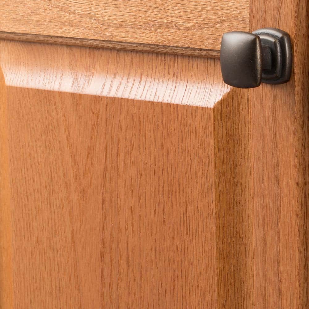 Windover Antique Square Knob with Mounting Hardware