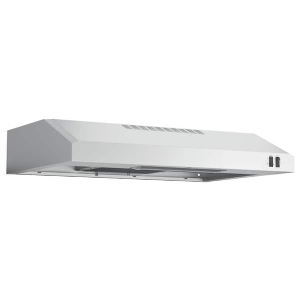 GE 30 in. Over the Range Convertible Hood in Stainless Steel