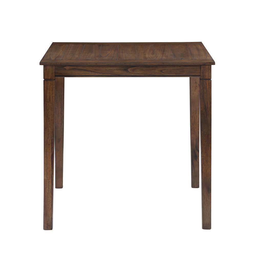 Westlake Brown Wood 5-Piece Counter Height Dining Set