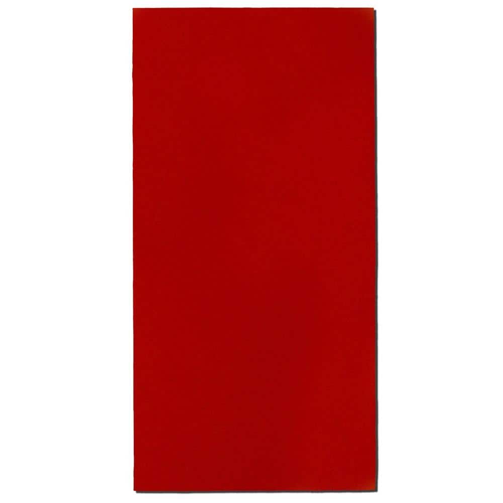 Red Fabric Rectangle 24 in. x 48 in. Sound Absorbing Acoustic Panels (2-Pac