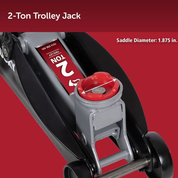 Husky 2 Ton Trolley Jack HPL4136N-TD-CM - The Home Depot