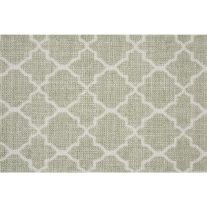 Verandah - Spruce - Green 13.2 ft. 36 oz. Polyester Pattern Installed Carpet
