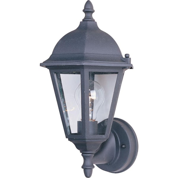 Maxim Lighting Westlake 1-Light Black Outdoor Wall Lantern Sconce