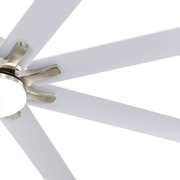 LINJO 66 in. Smart Indoor White 8 Durable ABS fan Blades
