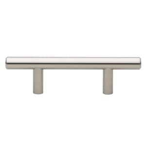 2-1/2 in. Center-to-Center Stainless Steel Finish Solid Handle Bar Pulls (10-Pack)