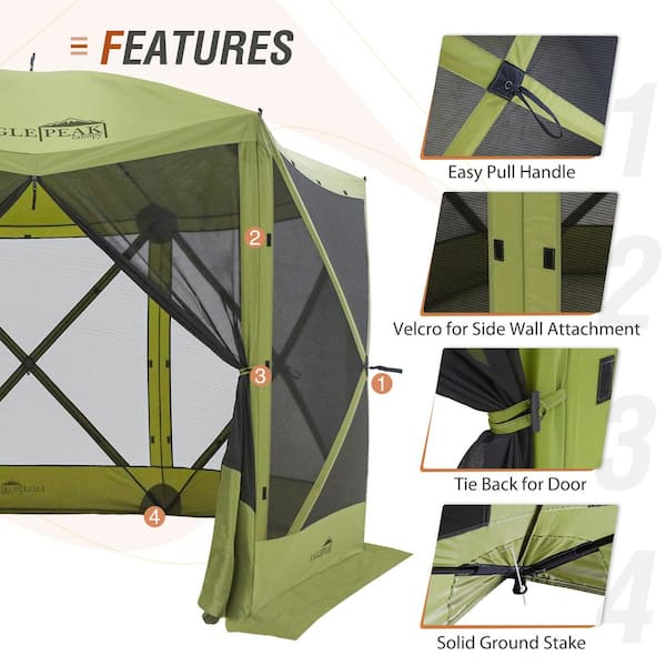 Pop-Up Canopy/Shelter Storage Brackets - Pit Pal Products