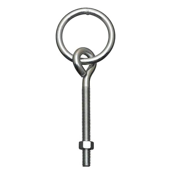 National Hardware 3/8 in. x 5-1/8 in. Zinc-Plated Hitch Ring with Bolt