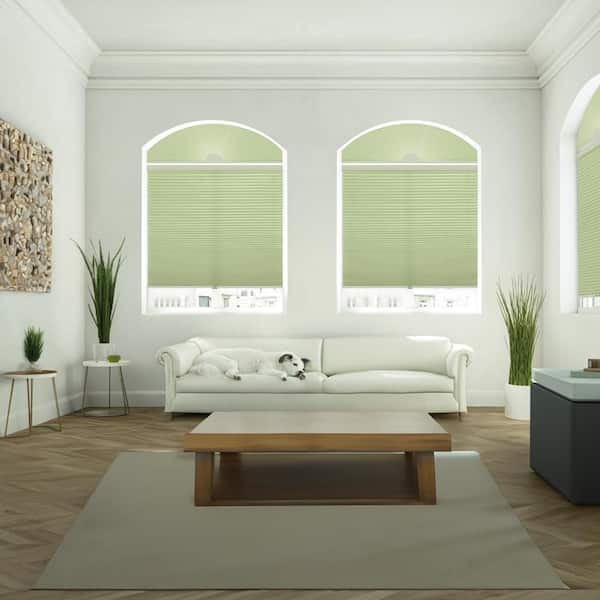 Designer Cordless Light Filtering Arch Cellular Shades for Windows
