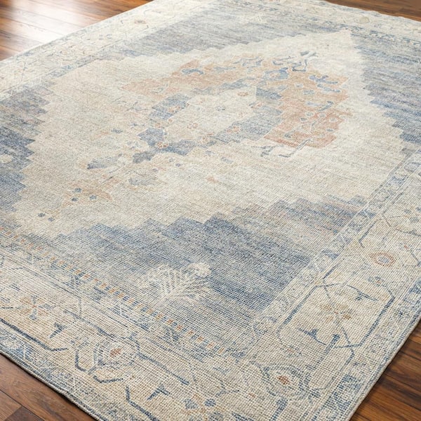 Becki Owens Luca Gray Oriental 7 ft. x 9 ft. Indoor Area Rug