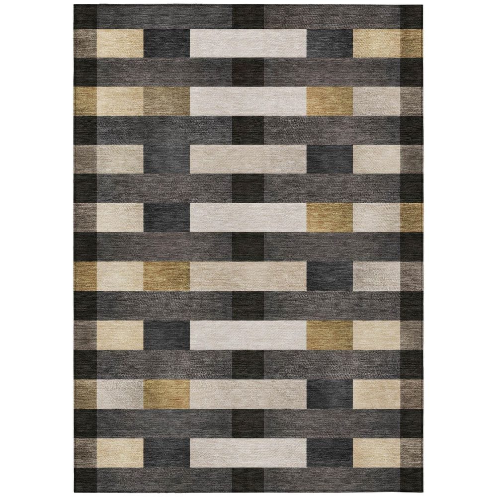 Chantille Machine Washable Indoor/Outdoor Abstract ACN2888 Gray 5 ft. x 7 ft. 6 in. Area Rug price history on PriceWatchPro