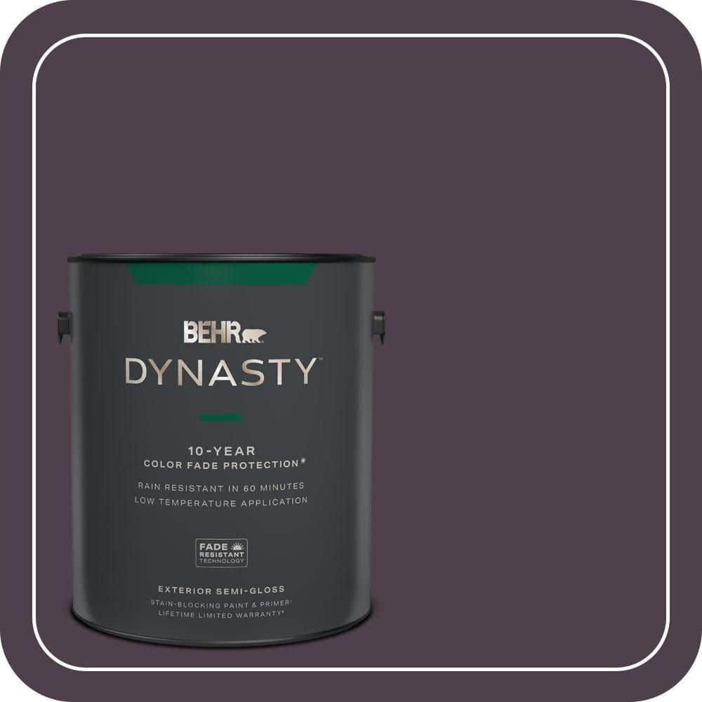 1 gal. #T13-10 Plum Orbit Semi-Gloss Exterior Stain-Blocking Paint & Primer price history on PriceWatchPro