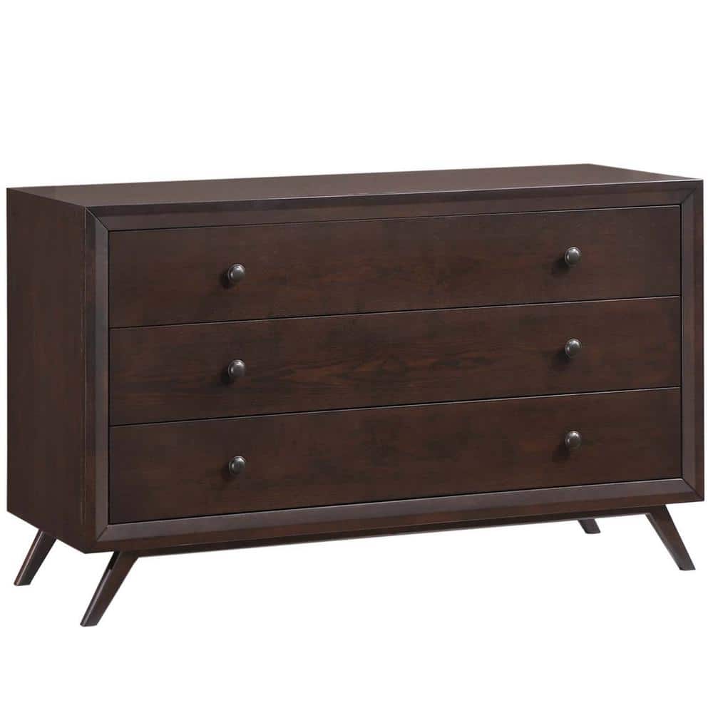Modway Tracy Wood Dresser in Cappuccino