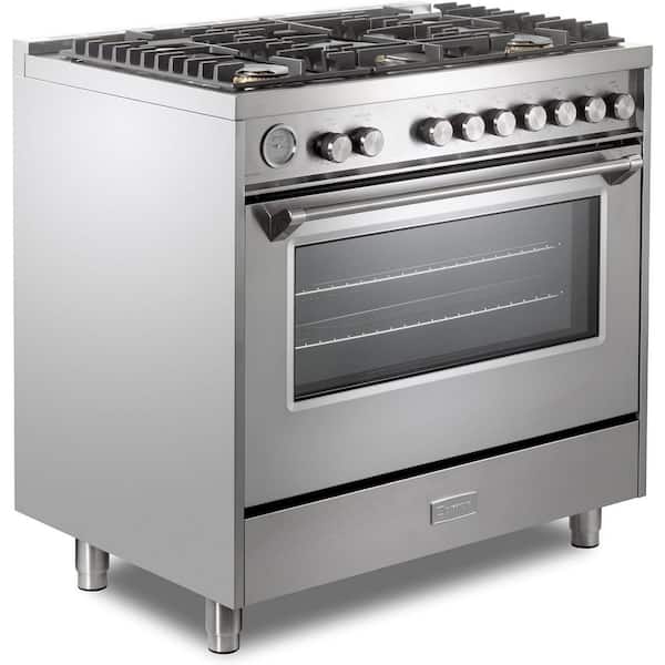 Verona Ultima Collection Series 36 Freestanding Single Oven Gas