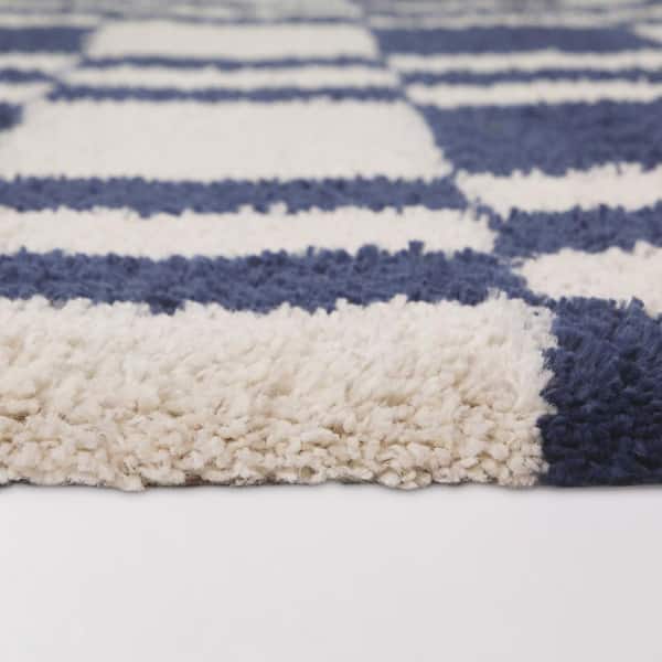 Barnabe Navy 8 ft. x 10 ft. Area Rug