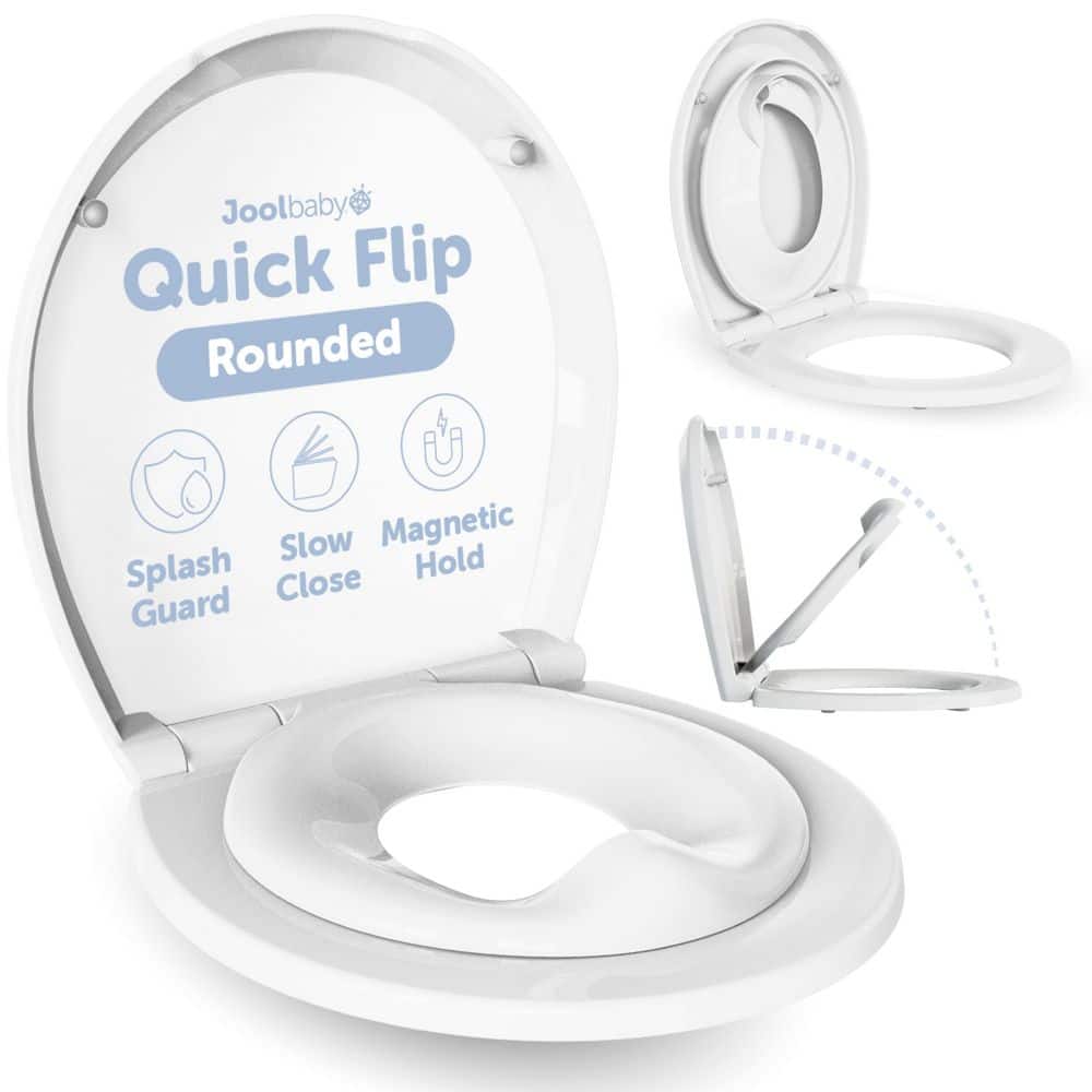 JOOL BABY PRODUCTS Quick Flip Built in Potty Round Front