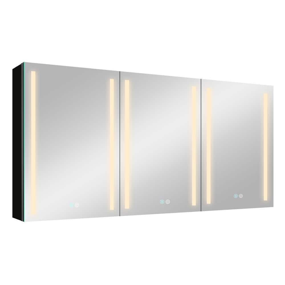 60 in. W x 30 in. H Rectangular Aluminum Medicine Cabinet with Mirror price history on PriceWatchPro