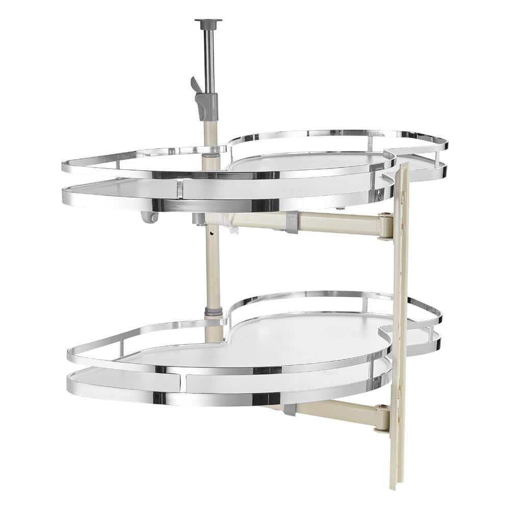 "Blind Corner Pull Out Organizer, 2-Tier Adjustable Swing Trays, Soft Close, Fits 36"" Blind Cabinet, Right Open" price history on PriceWatchPro