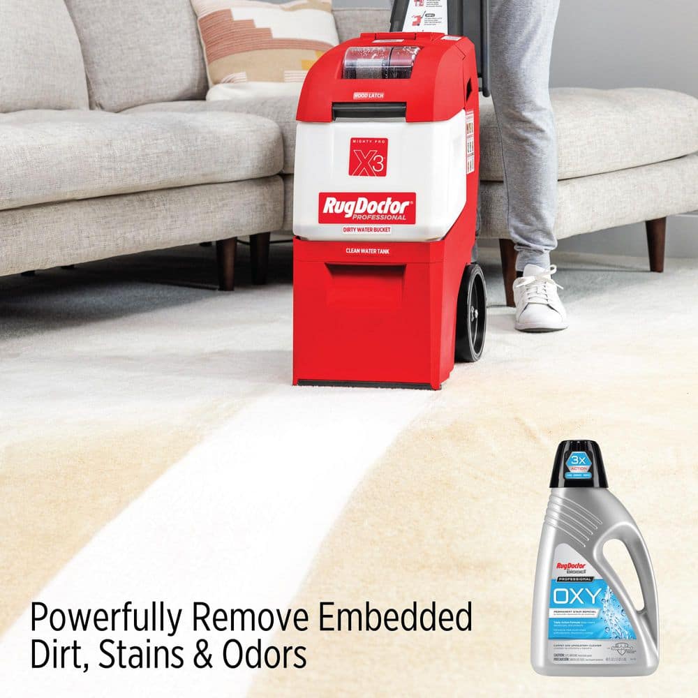 Rug Doctor X3 Red Commercial Upright Carpet Shampooer