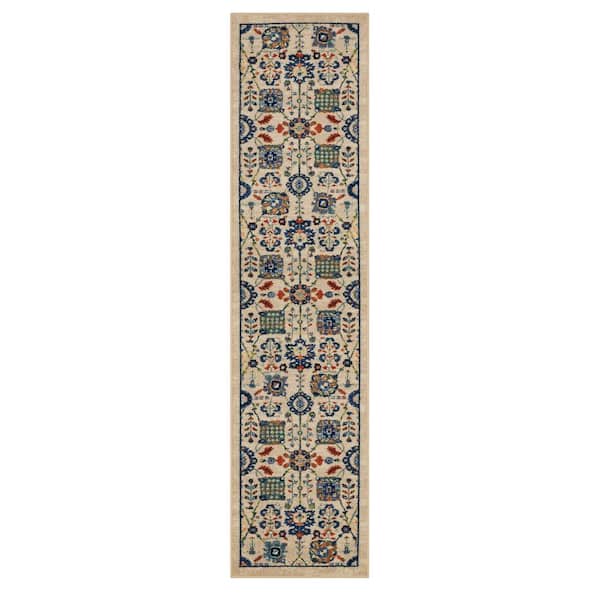Mohawk Home Haven Multi 2 ft. x 8 ft. Runner Rug