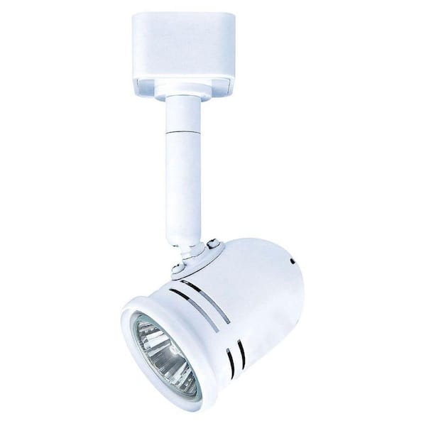 Hampton Bay 1-Light White Mini-Slot Back Track Lighting Fixture