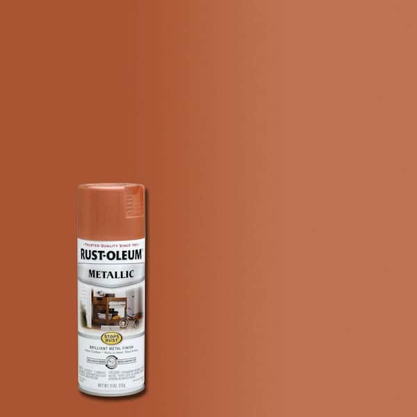 Rust-Oleum Stops Rust 11 oz. Metallic Copper Protective Spray Paint (6-Pack)