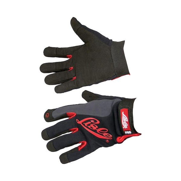 Medium Black Spandex Mechanic's Gloves