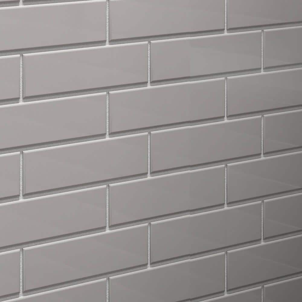 2in. x8in. Marsh Gloss Glass Subway Tile Sample price history on PriceWatchPro