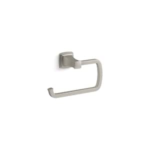 Riff Towel Ring in Vibrant Brushed Nickel
