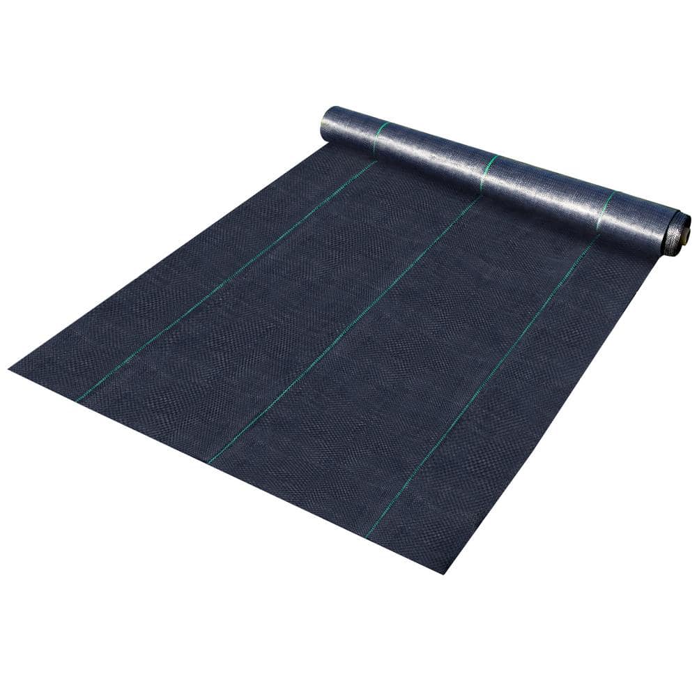 6 ft. x 250 ft. Weed Barrier Landscape Fabric 4.1 oz. Heavy-Duty Premium Woven Ground Cover for Outdoor Garden, Black price history on PriceWatchPro