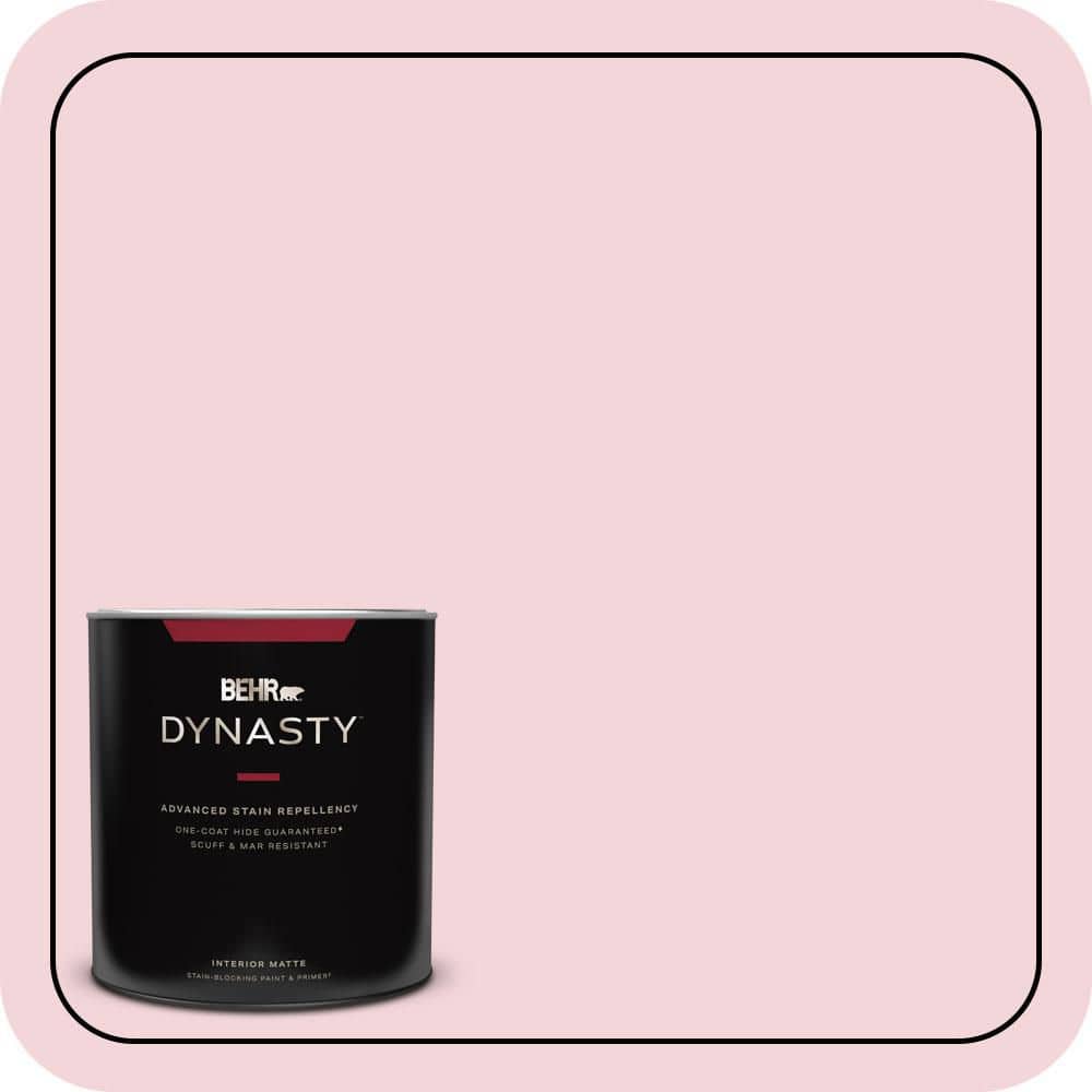 1 qt. #M150-1 Lotus Petal Matte Interior Stain-Blocking Paint & Primer price history on PriceWatchPro