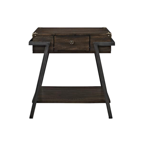 Acme Furniture Macall Dark Oak Storage End Table