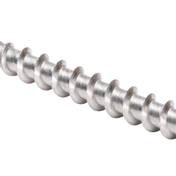 Grabber #10 x 3 1/2 in. Star Drive Flat head Exterior Stainless Steel Wood Deck Screws (5 lb. box)
