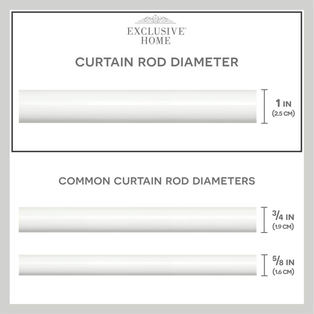 Adjustable Off White Iron Window Curtain Rod with Twisted Finials