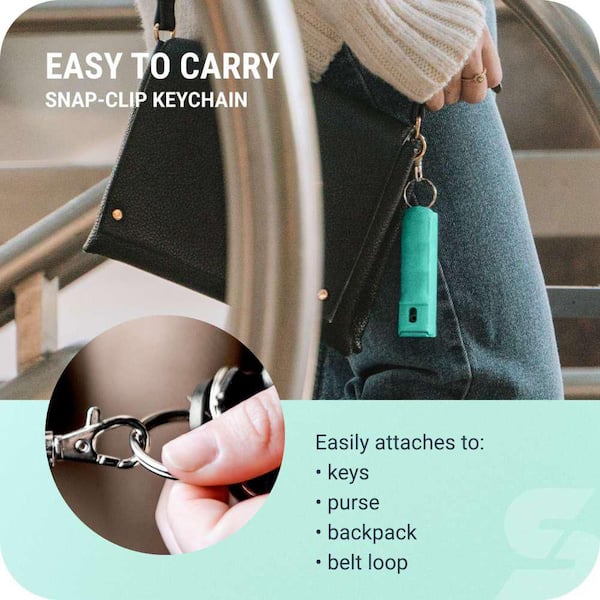 限定品ルームスプレー Pin Protecteur SABRE Pepper Spray with Flip Top Key Case, Mint F15-MTOC-02 - The