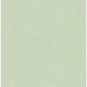 Glen Sage Linen Non Woven Wallpaper