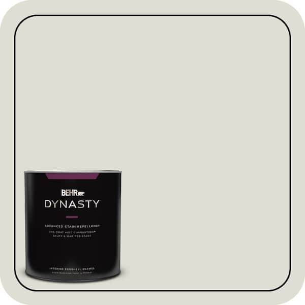 BEHR DYNASTY 1 qt. #BWC-28 Alpine Frost Eggshell Enamel Interior Stain-Blocking Paint and Primer