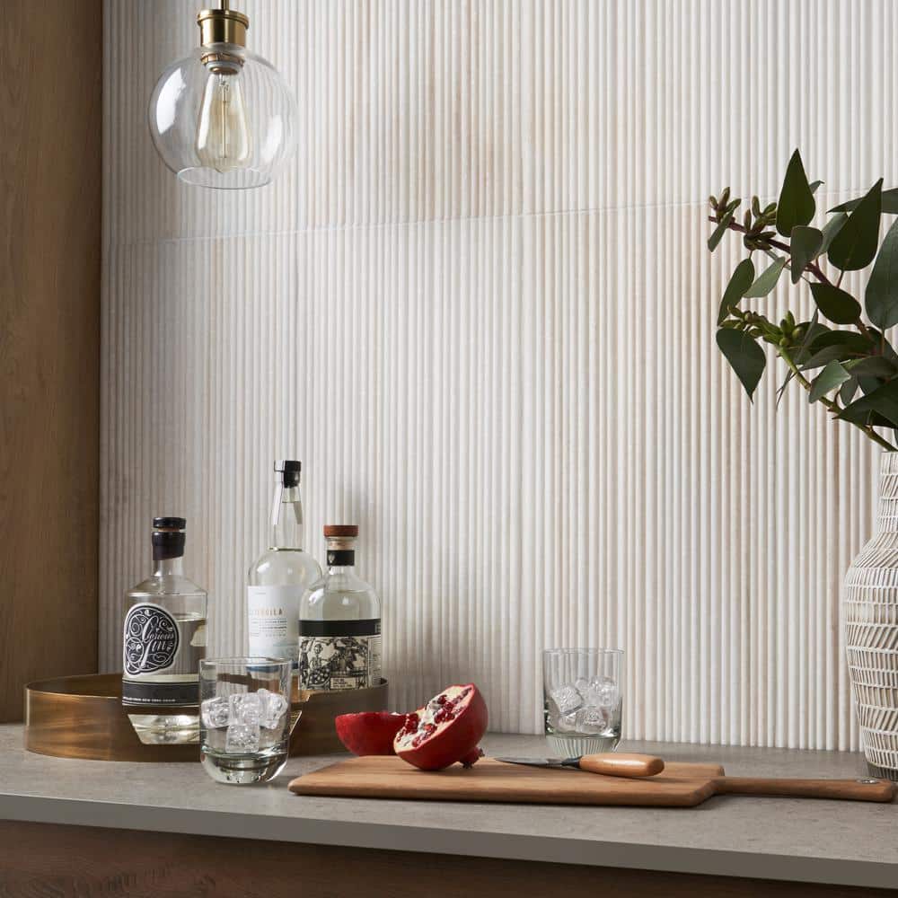 Golden Valley Beige Honed Marble Rectangular Wall Tile