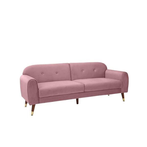 pink single futon