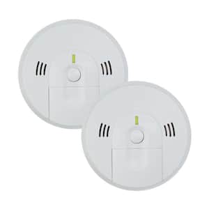 Firex Battery Operated Combination Smoke and Carbon Monoxide Detector with Ionization Sensor and Voice Alarm (2-Pack)