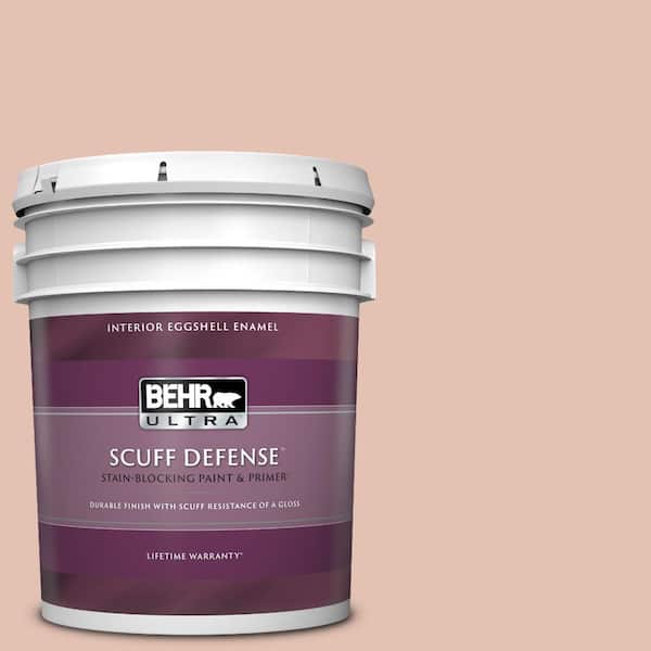 BEHR ULTRA 5 gal. #S180-2 Sunwashed Brick Extra Durable Eggshell Enamel Interior Paint & Primer
