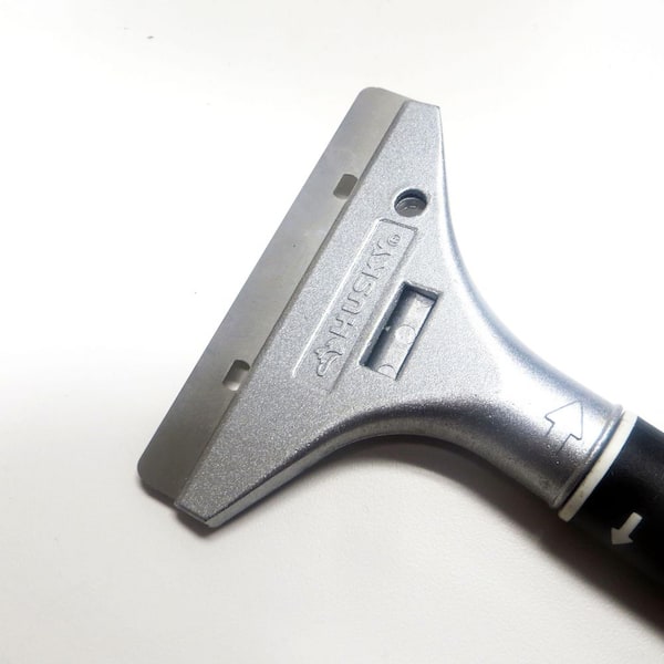 Husky 4 in. Metal Scraper Blade Reusable 10 Per Pack WSB10-HUS - The Home  Depot