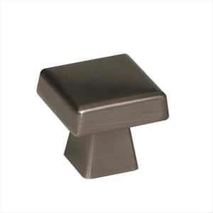 Blackrock 1-1/2 in (38 mm) Length Gunmetal Square Cabinet Knob