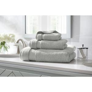 Egyptian Cotton Shadow Gray Bath Towel