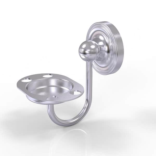 Allied Brass Prestige Regal Collection Tumbler and Toothbrush Holder in Satin Chrome