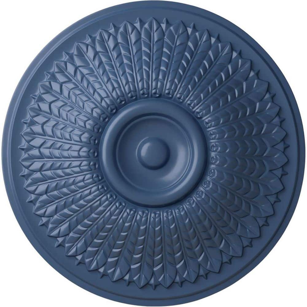 "23-1/2"" x 3-1/2"" Modena Urethane Ceiling Medallion (Fits Canopies upto 5-1/4"") Hand-Painted Americana" price history on PriceWatchPro