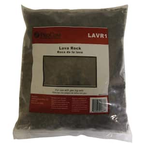 5 lbs. Decorative Lava Rock for Gas Log Bag Set
