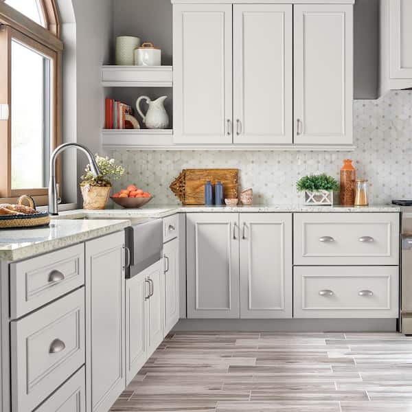 1 gal. #RD-W10 New House White Semi-Gloss Enamel Interior/Exterior Cabinet, Door & Trim Paint